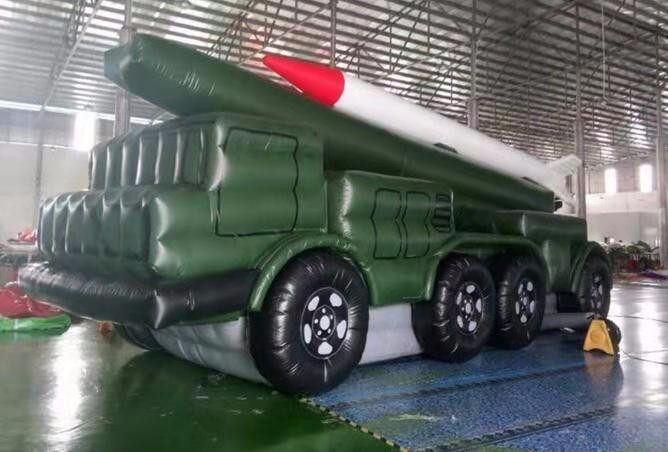 白沙小型军用充气导弹发射车