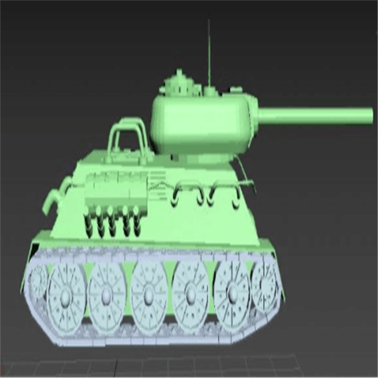 白沙充气军用坦克模型