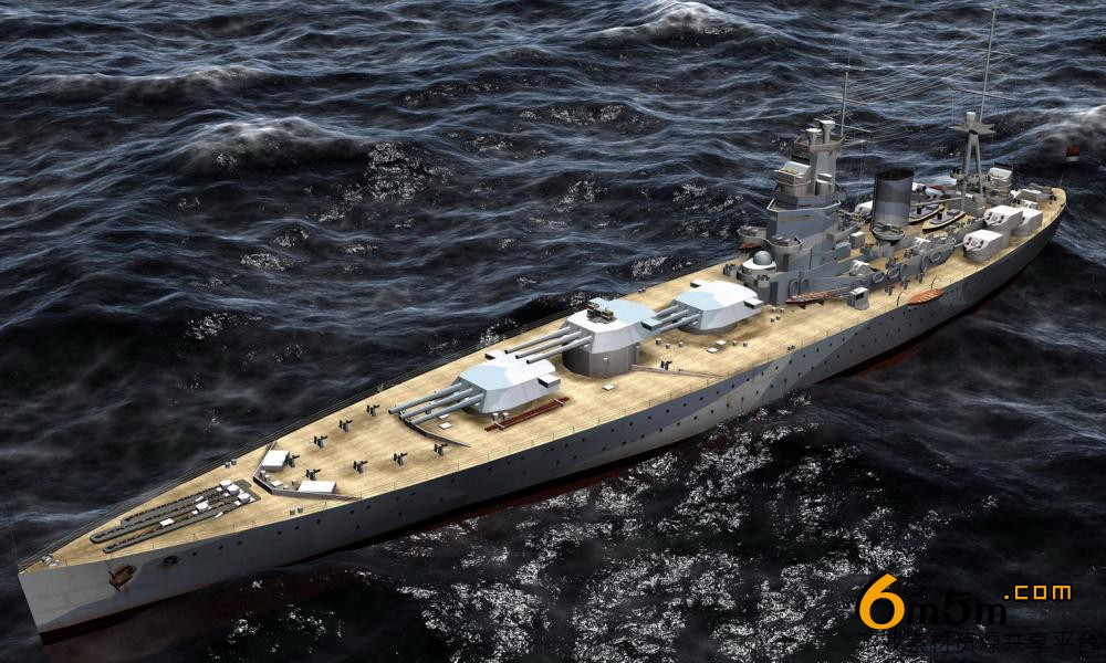 白沙纳尔逊军舰模型